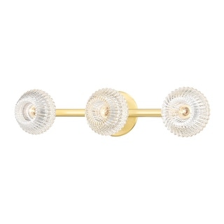 Dar Lighting Barclay 3-Light Bathroom Wall Light